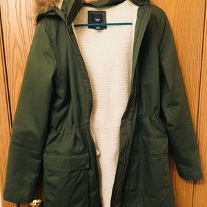 Gap utility jacket with Sherpa fleece